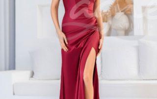 StudioAgnes-spolecenske-saty-uzky-strih-satenove-AL5025-cervene-rio-red_1